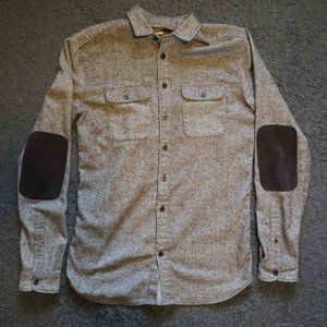 Frank and Oak shirt with elbow patches - Small Tall
